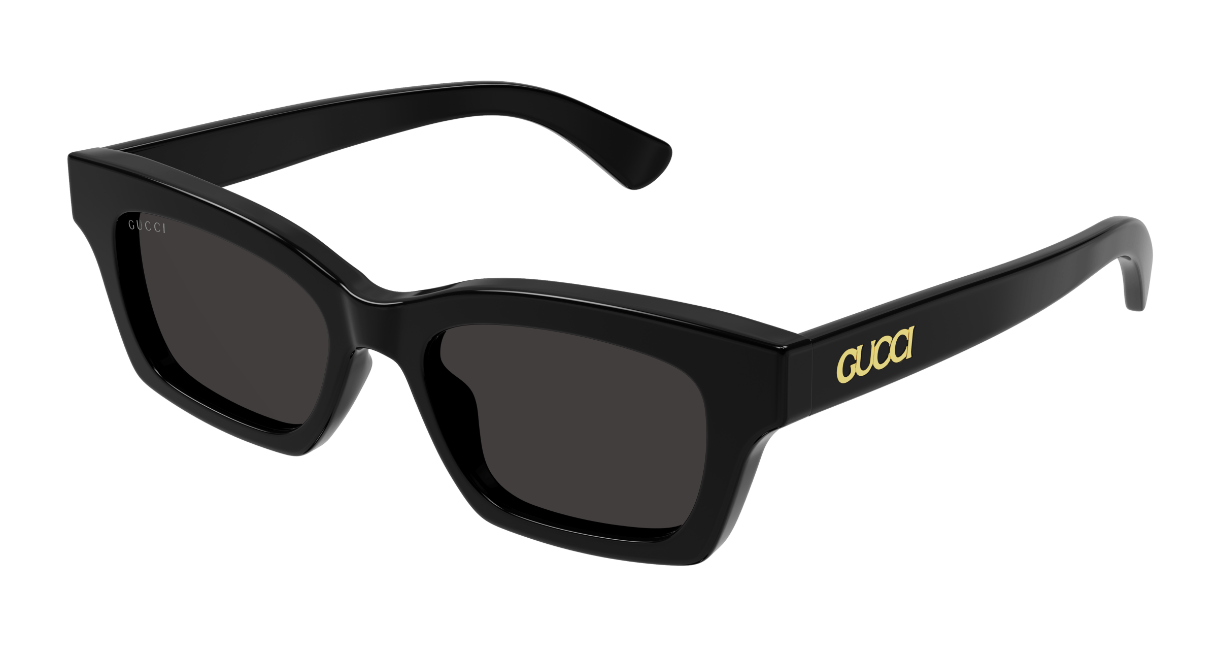 サングラス GUCCI Gucci - GG1790S - 003 black black violet Gucci Gg1790s Black Female Cat-Eye Sunglasses | Eyewear Index