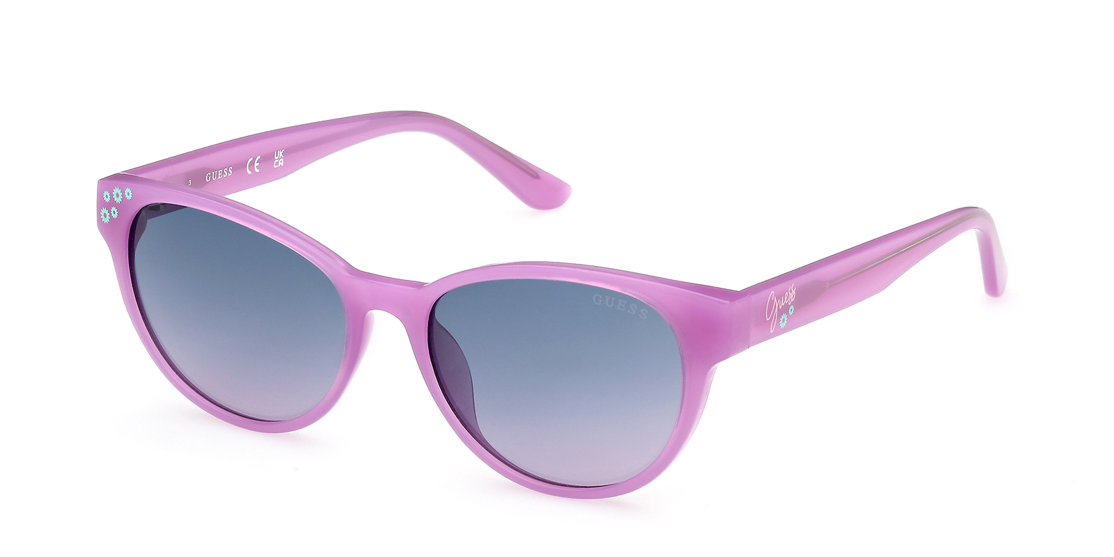 Guess purple sunglasses discount