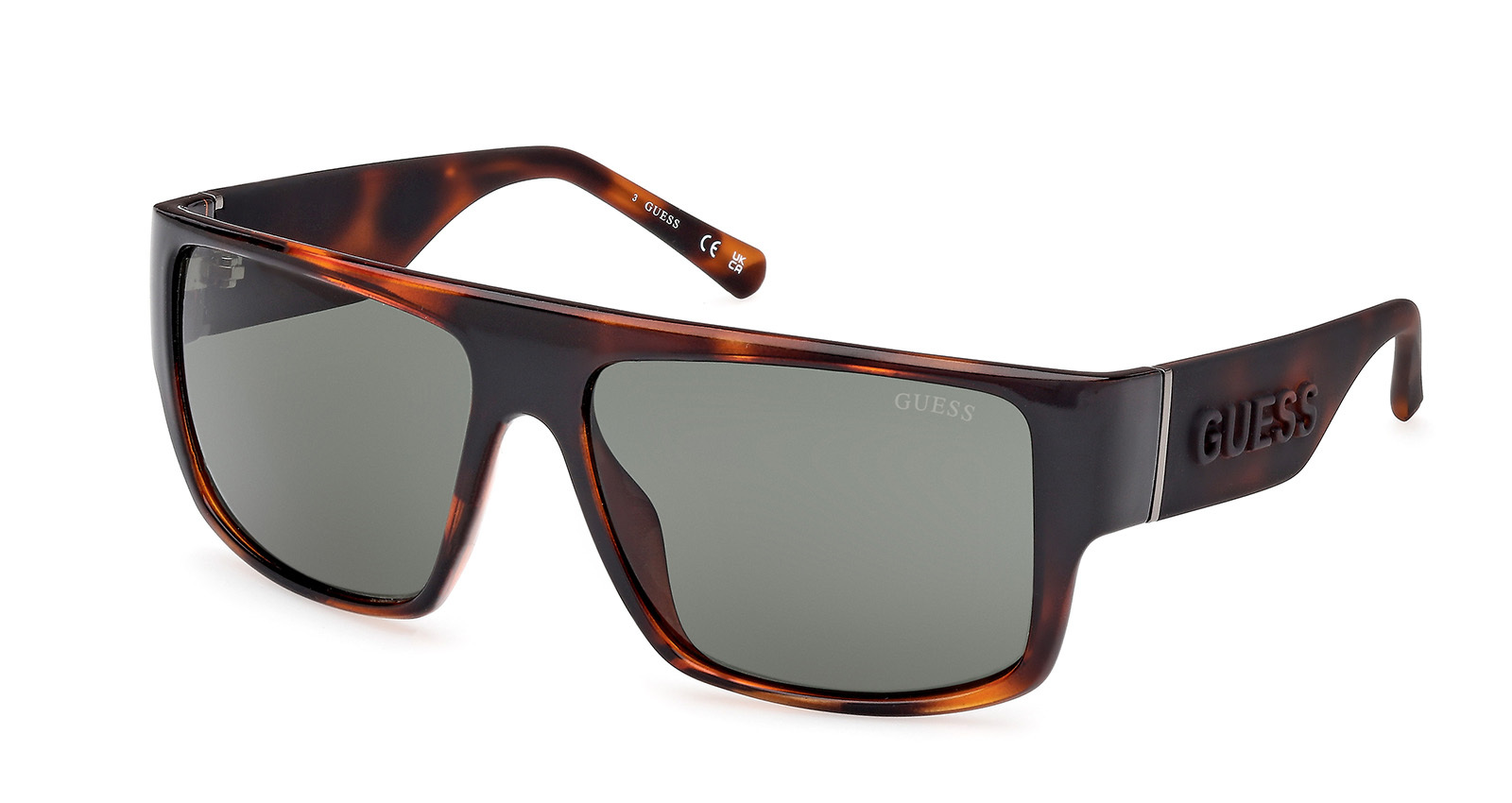 Guess dark havana sunglasses shop