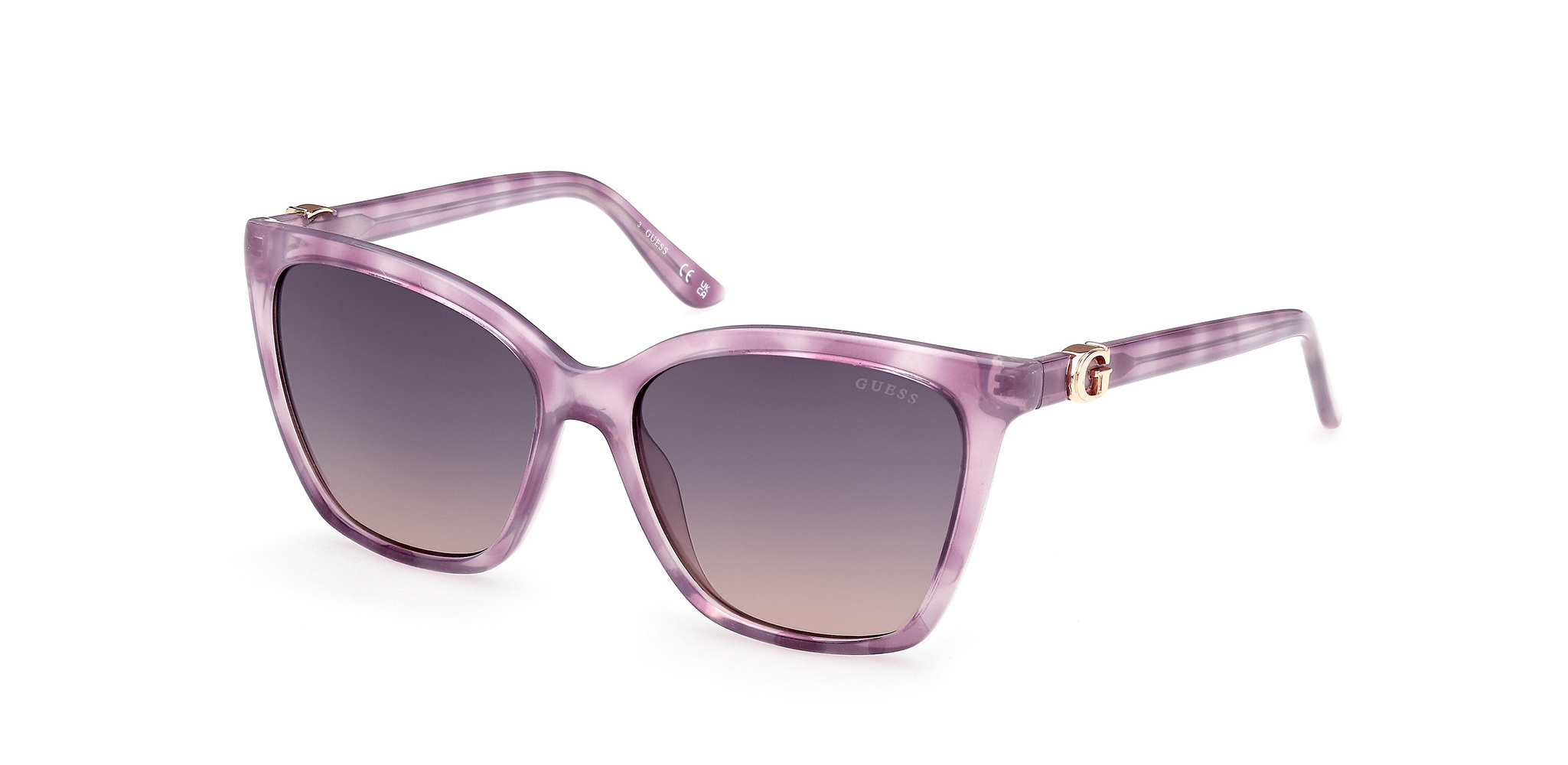 Buy Guess Violet/havana Violet/havana Sunglasses Online