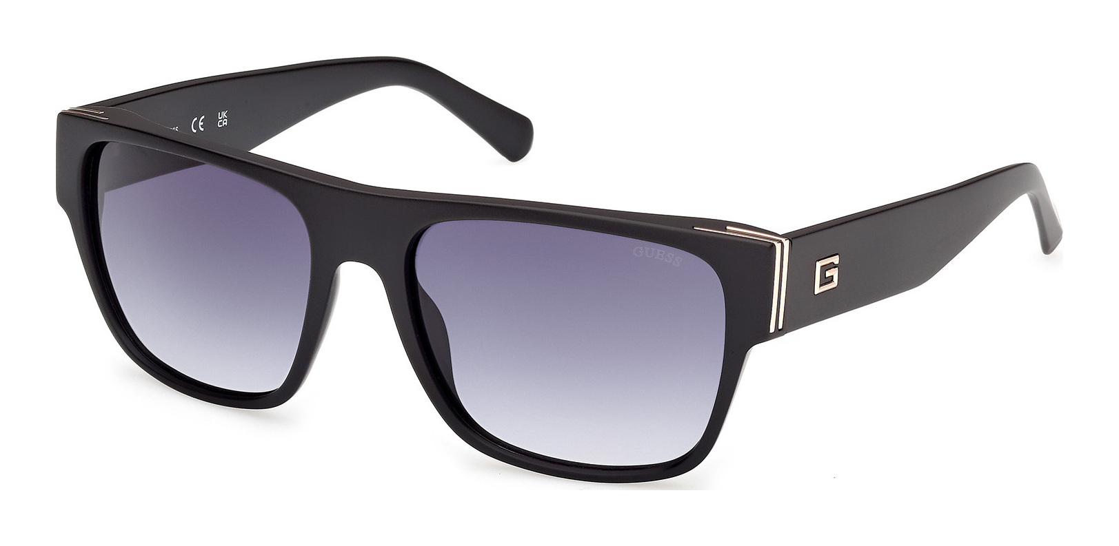 NWT Guess GU00277-90B Blue Rectangle 58mm Sunglasses GUESS Gray Unisex Sunglasses for sale | eBay main image 4