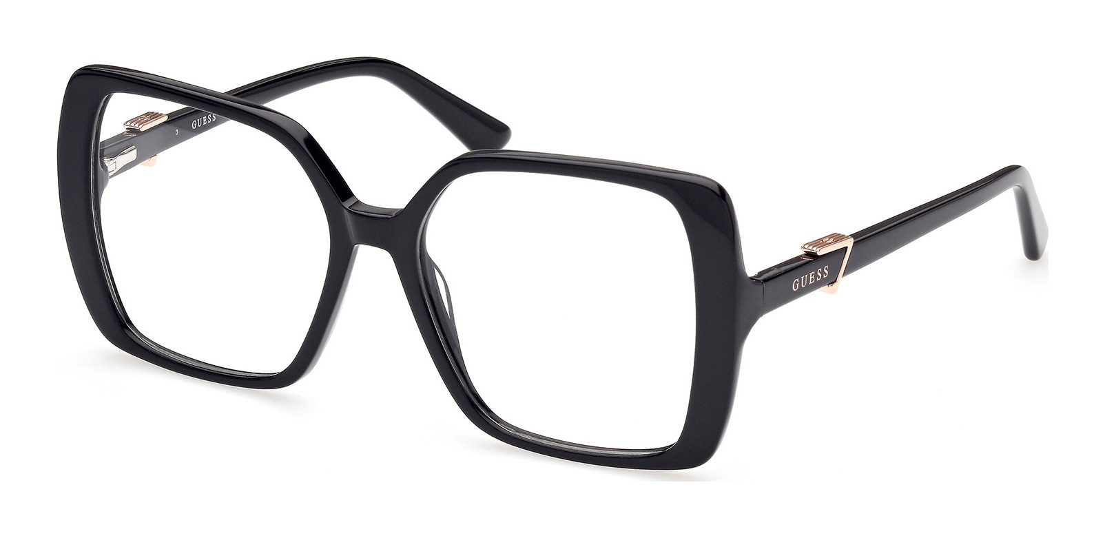 Guess black glasses discount