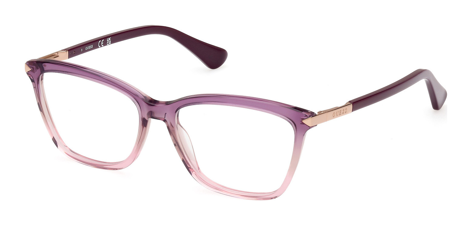 Guess purple glasses store