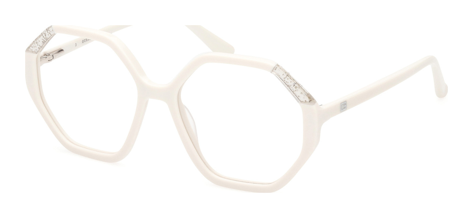 Buy Guess Gu2951 021 White prescription Glasses
