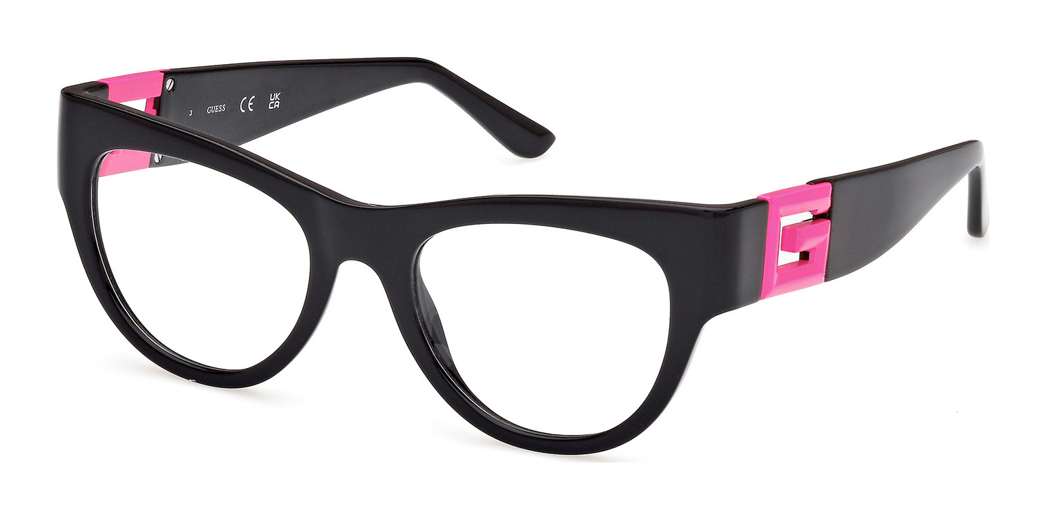 Pink 2025 guess glasses