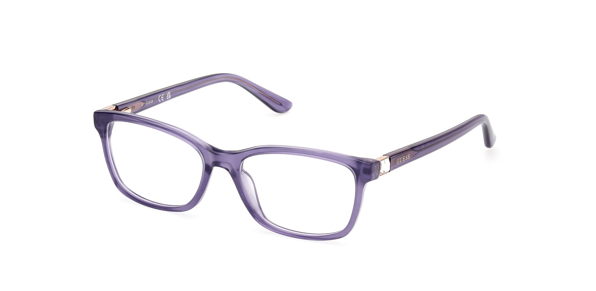 Buy Guess Violet/horn Violet/horn Glasses Online