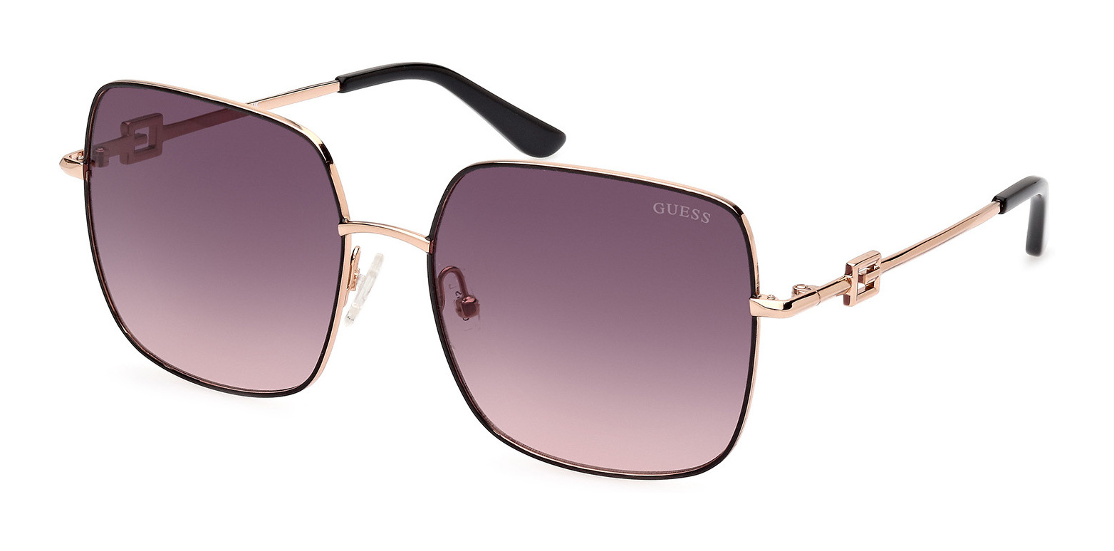 Rose gold guess sunglasses discount