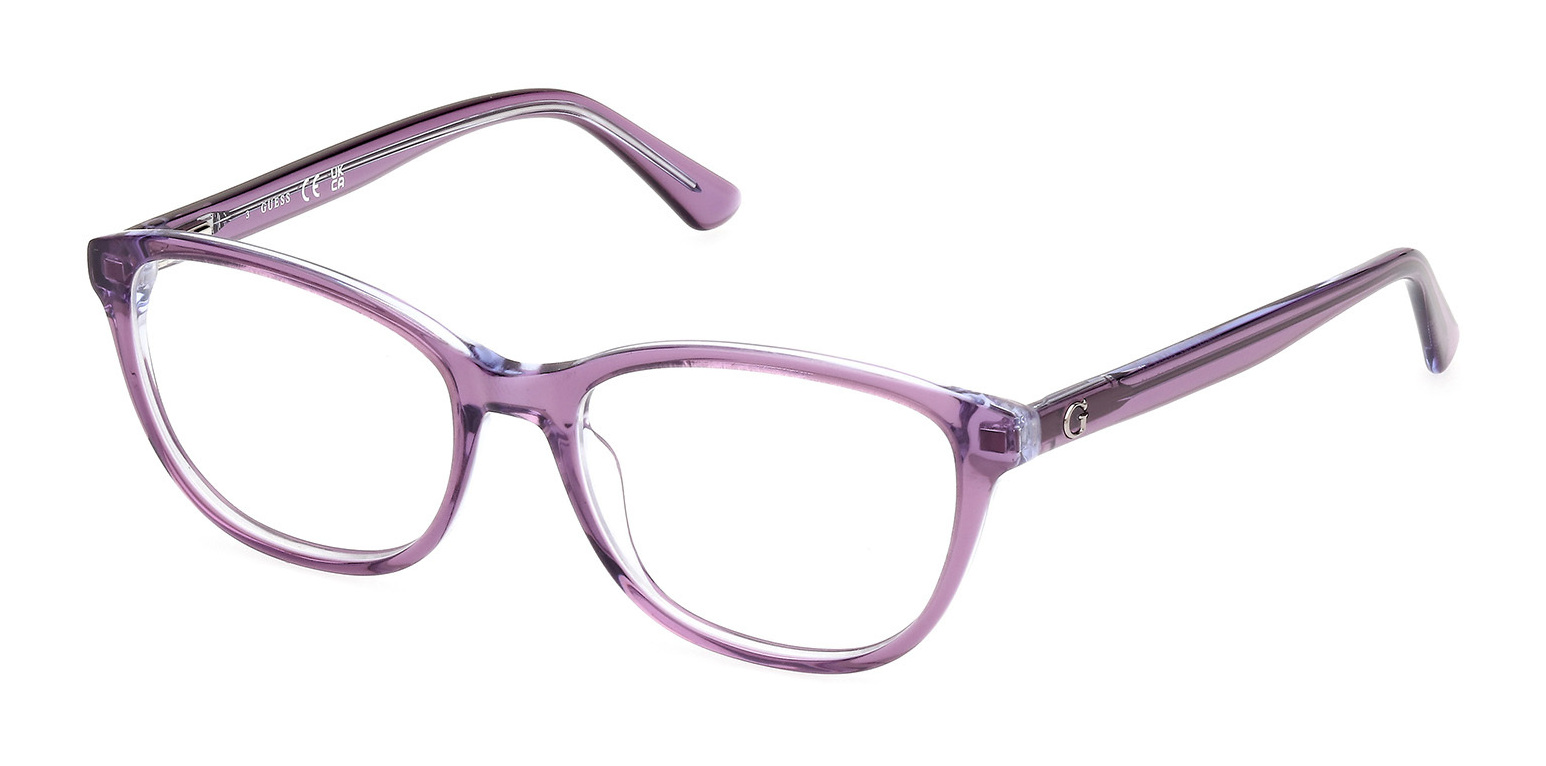 Guess purple glasses deals
