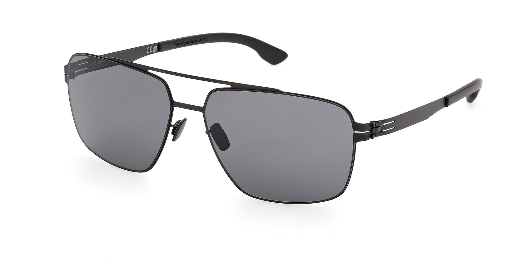 Buy Ic! Berlin Matte Black Sunglasses Online - Sunglasses.ie
