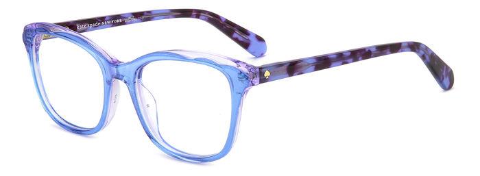 Kate spade top blue tortoise glasses
