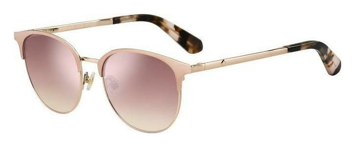 Buy Kate Spade Joelynn/s 2s-pink Flash Silver Ht8 Pink Havana prescription  Sunglasses