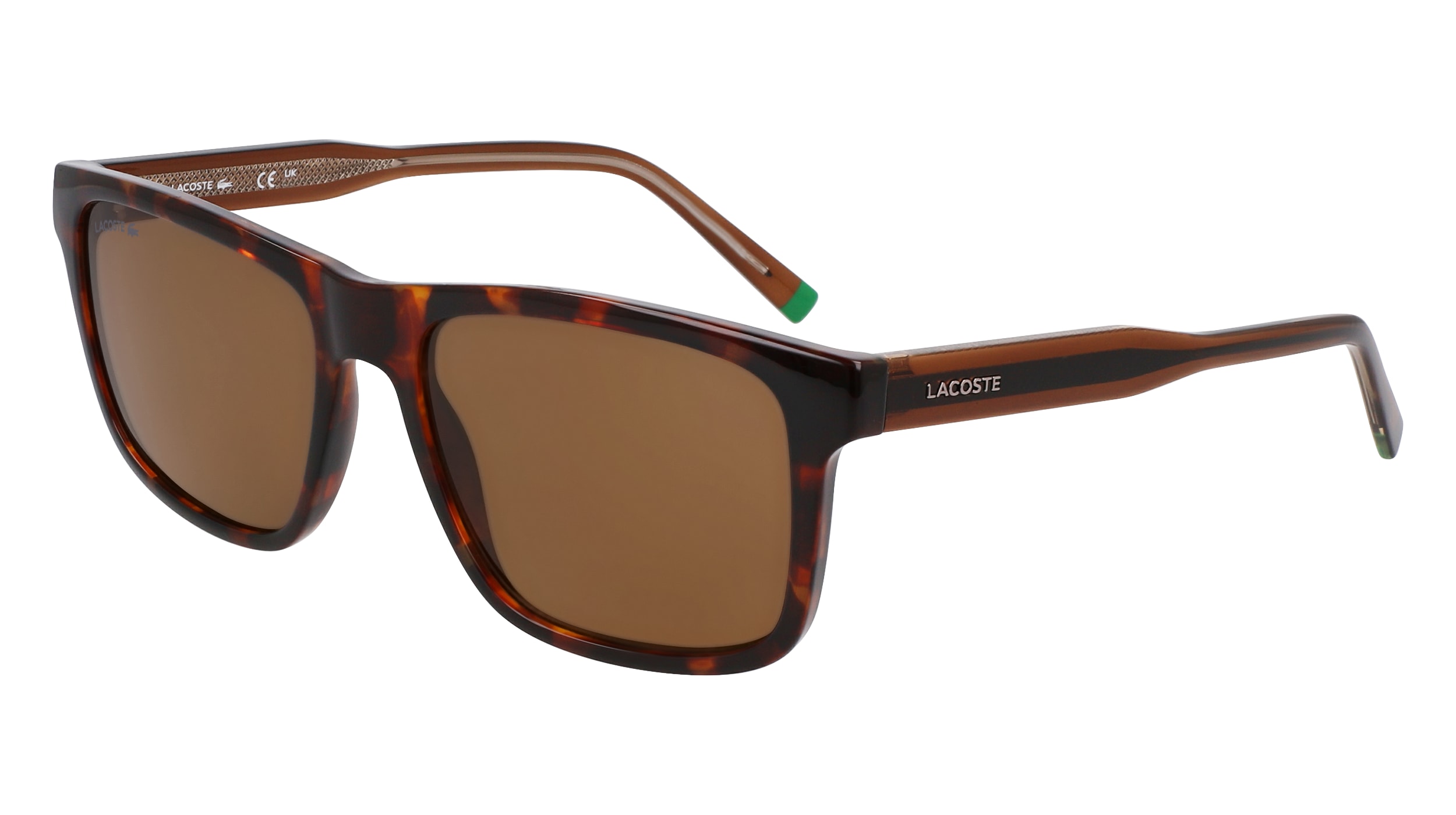 Lacoste sunglasses brown on sale