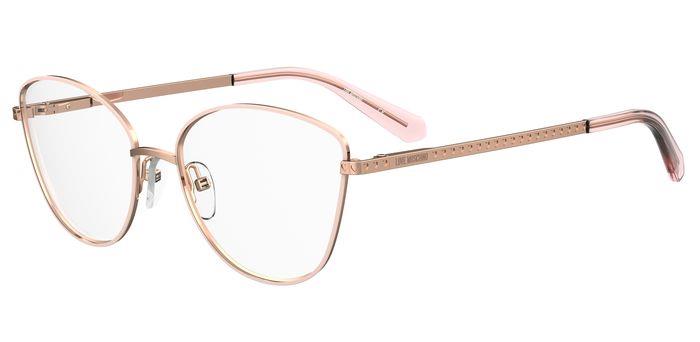 Moschino gold glasses discount