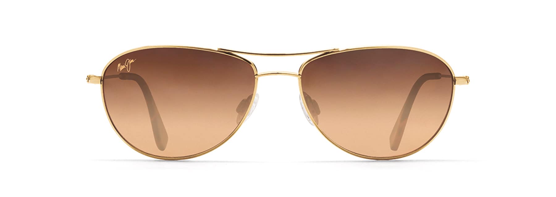 Maui jim clearance gold frame