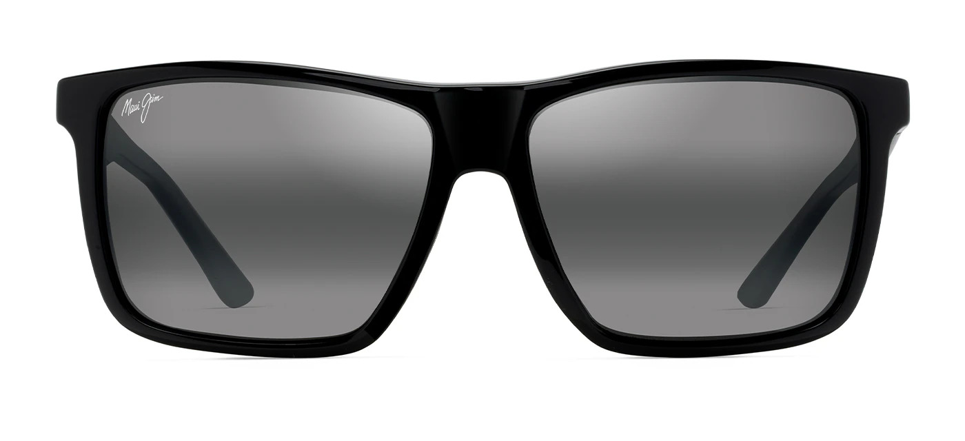 Maui jim black sunglasses deals