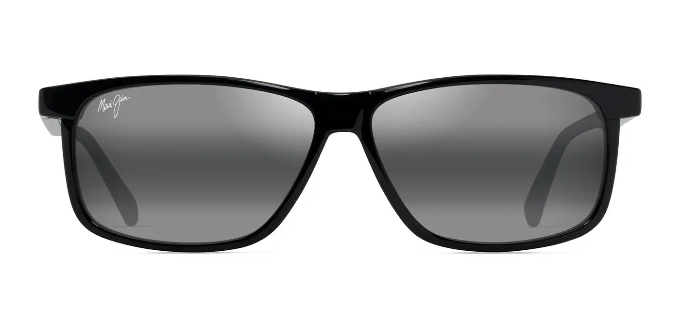 Maui jim black sunglasses clearance