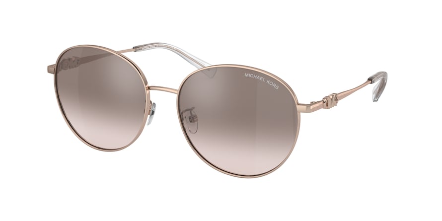 Michael kors rose discount gold aviator glasses