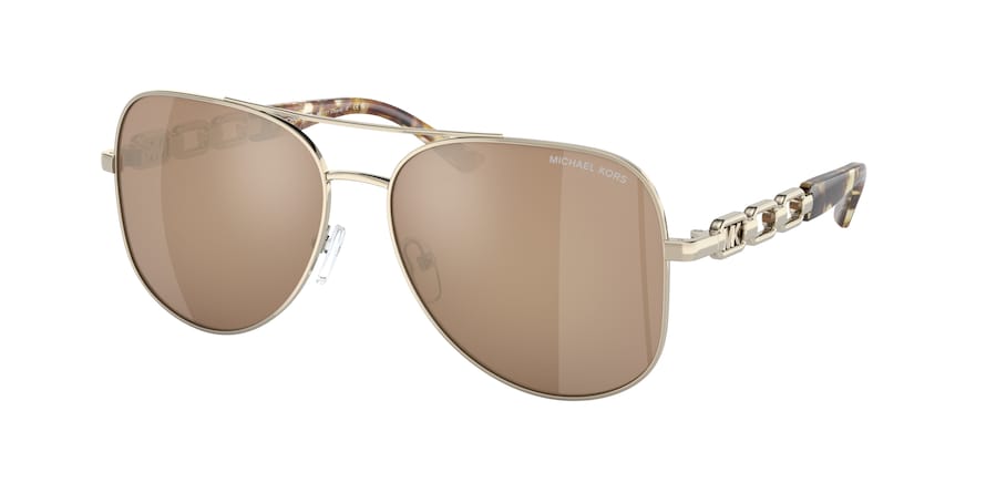 Buy Michael Kors MK1121 10147p Light Gold prescription Sunglasses