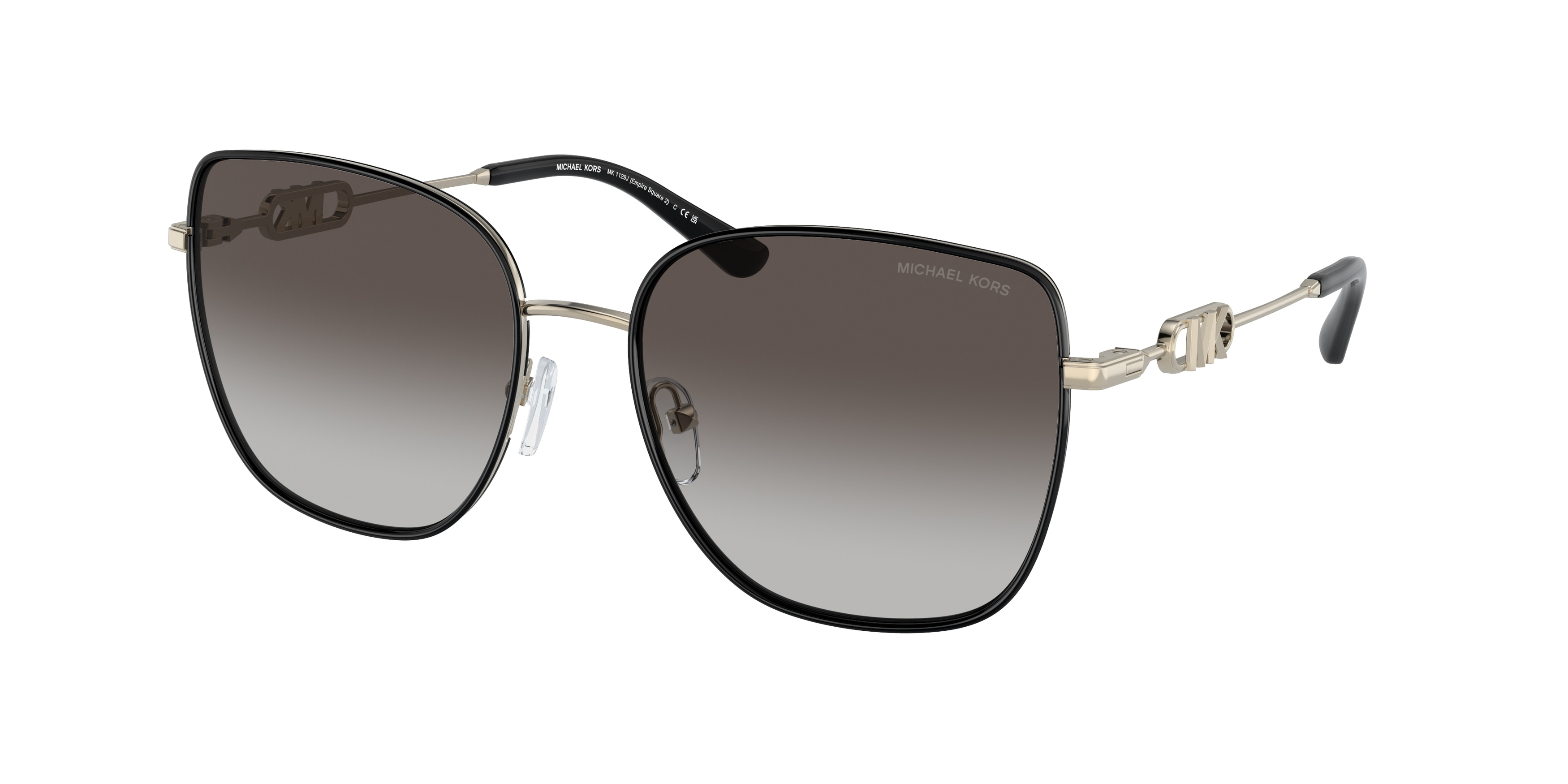 Michael kors 2025 silver aviator sunglasses