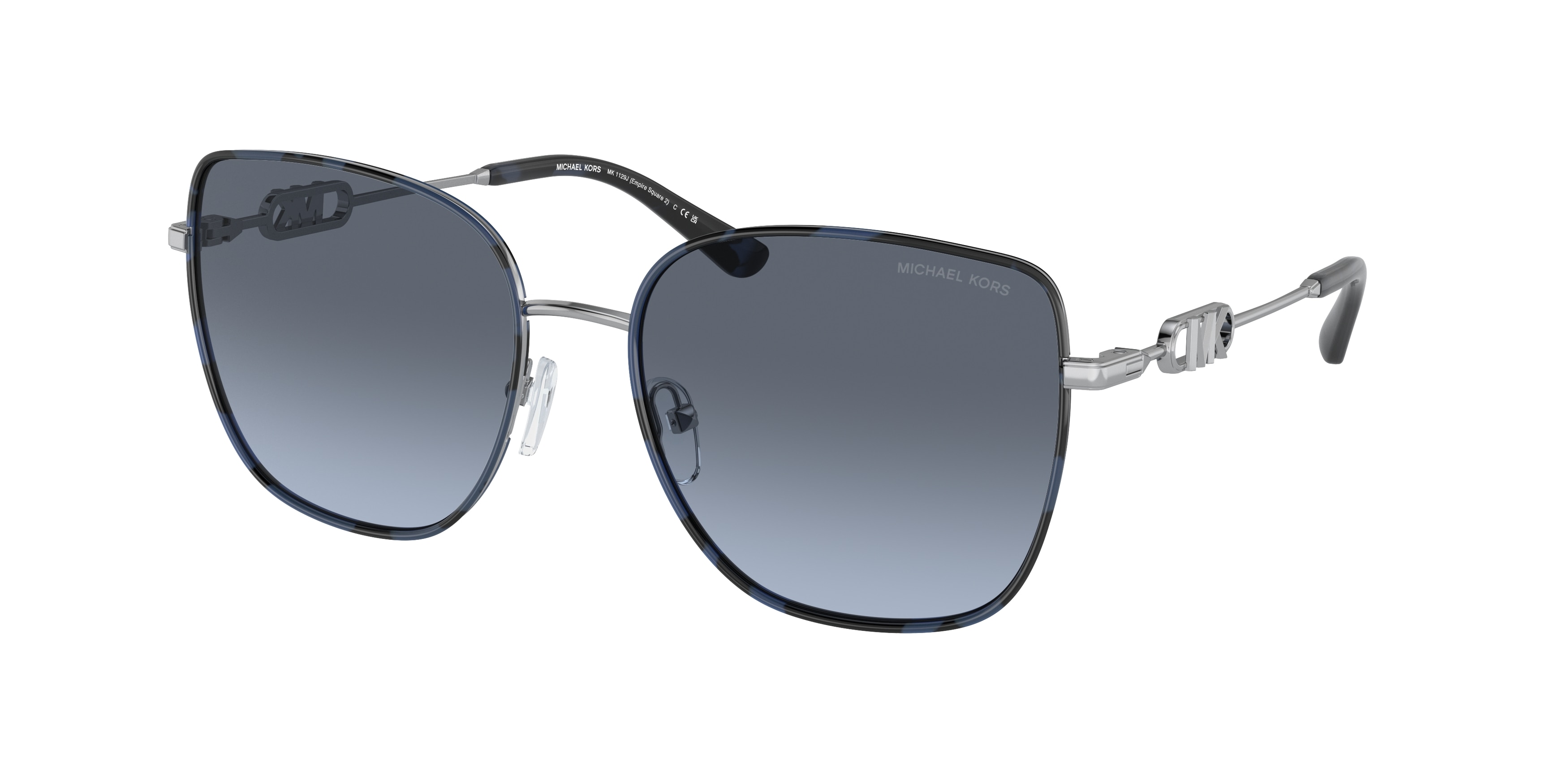 Michael kors blue online sunglasses