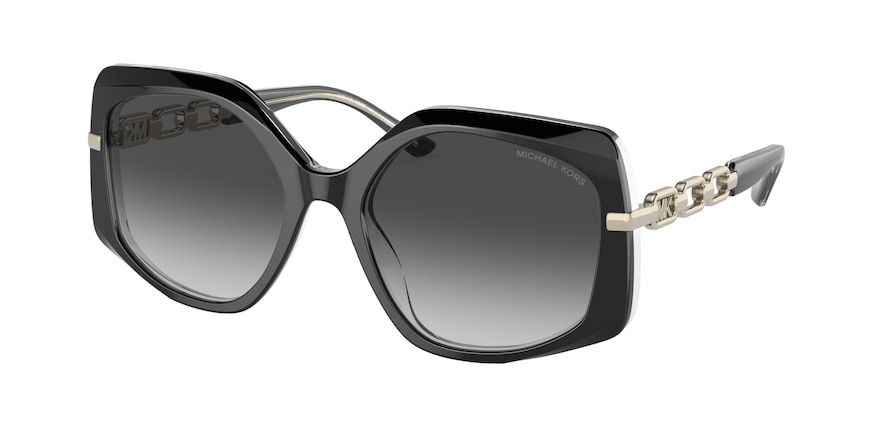 Michael kors sunglasses clear on sale frame