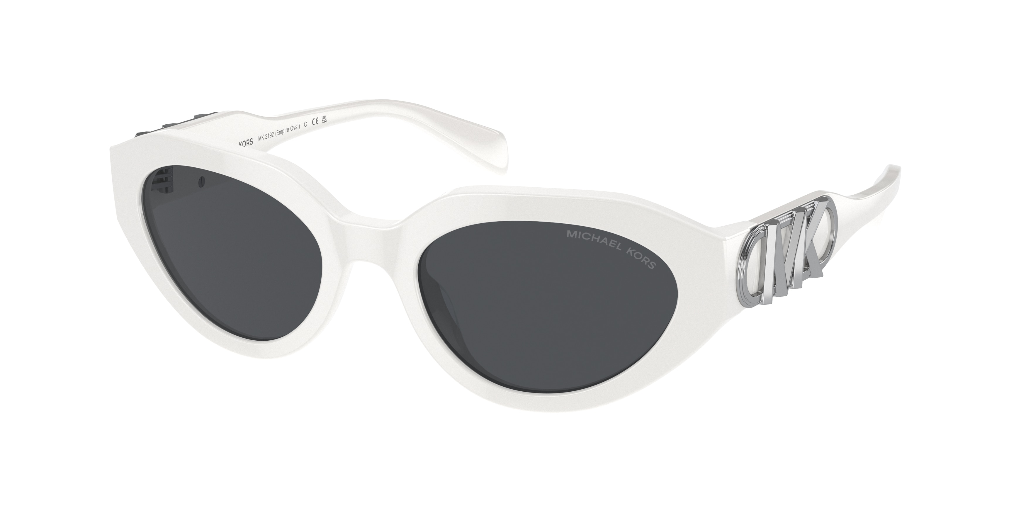 Michael kors 2025 sunglasses white frame