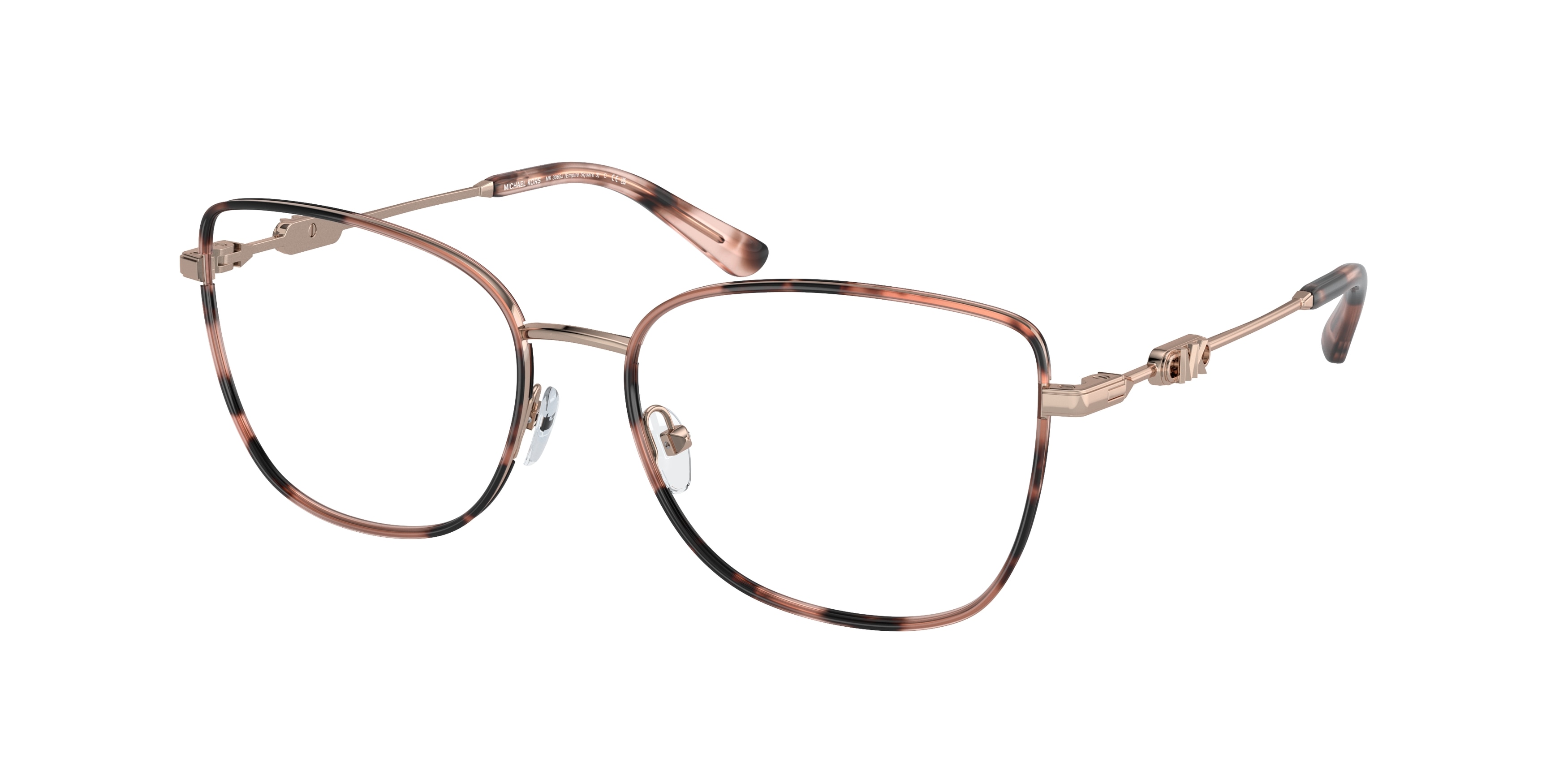 Michael kors rose outlet gold aviator eyeglasses