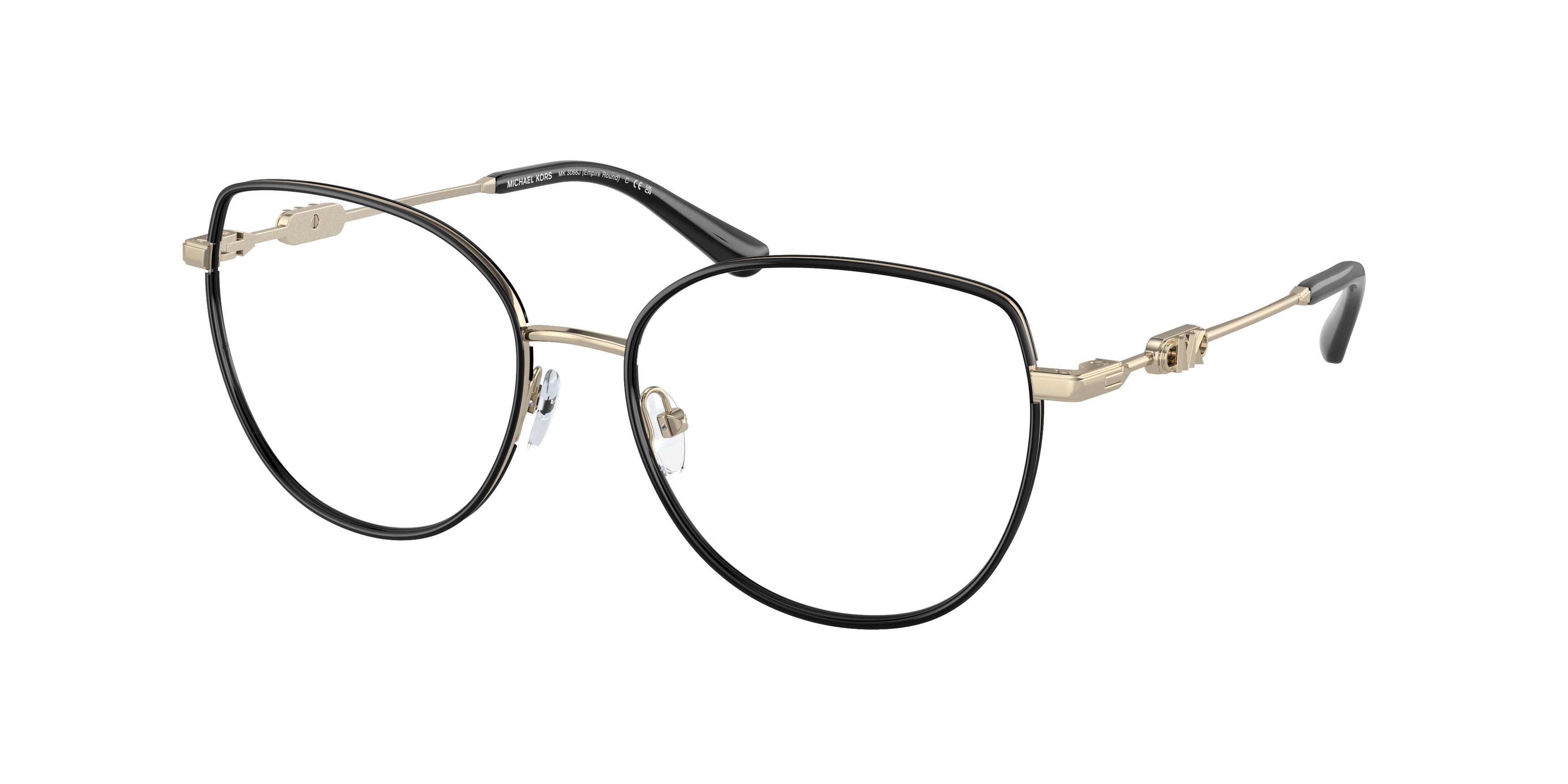 Buy Michael Kors MK3066J 1014 Light Gold black prescription Glasses