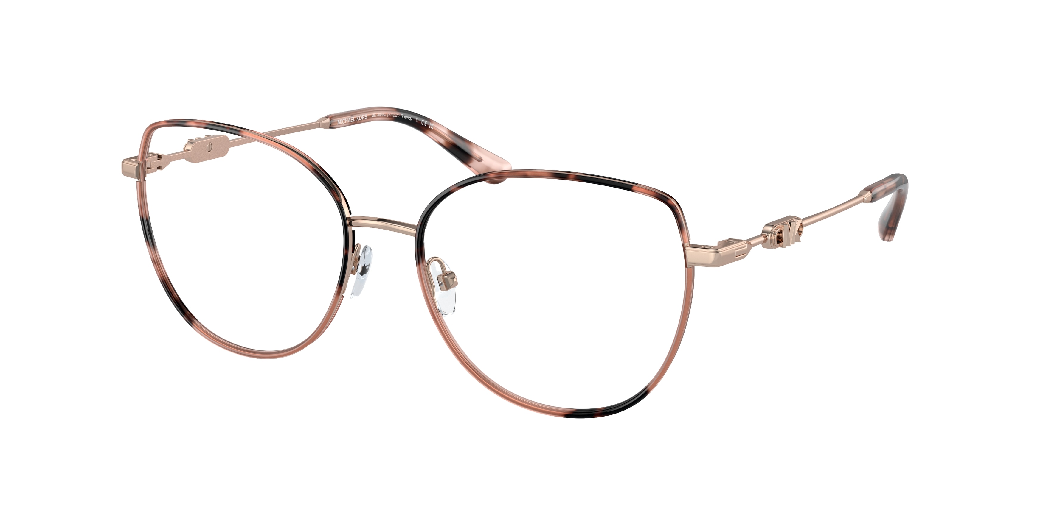 Michael kors rose online gold prescription glasses