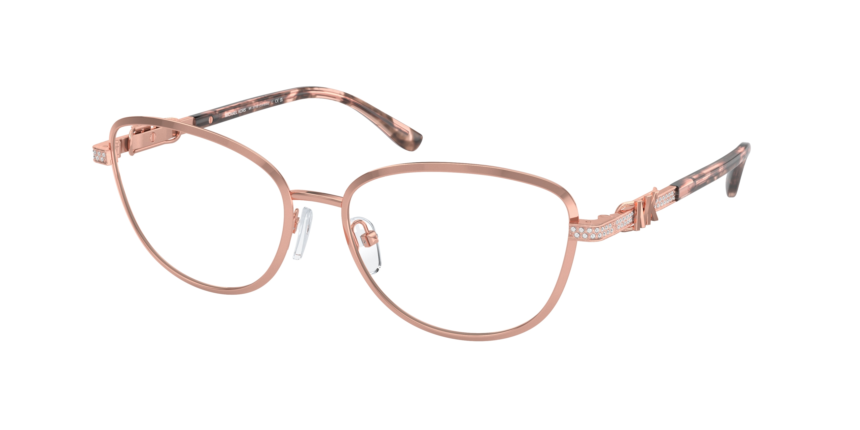 Michael kors eyeglasses rose gold clearance