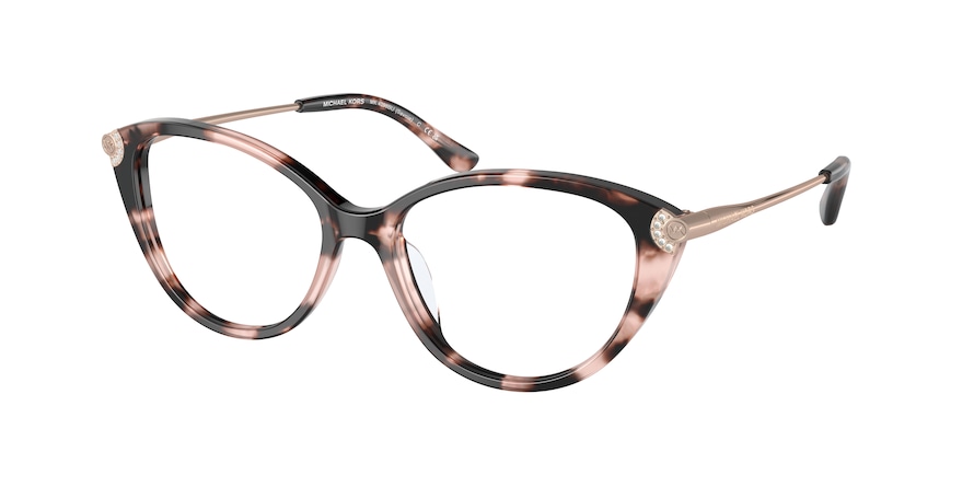 Michael kors pink tortoise glasses discount