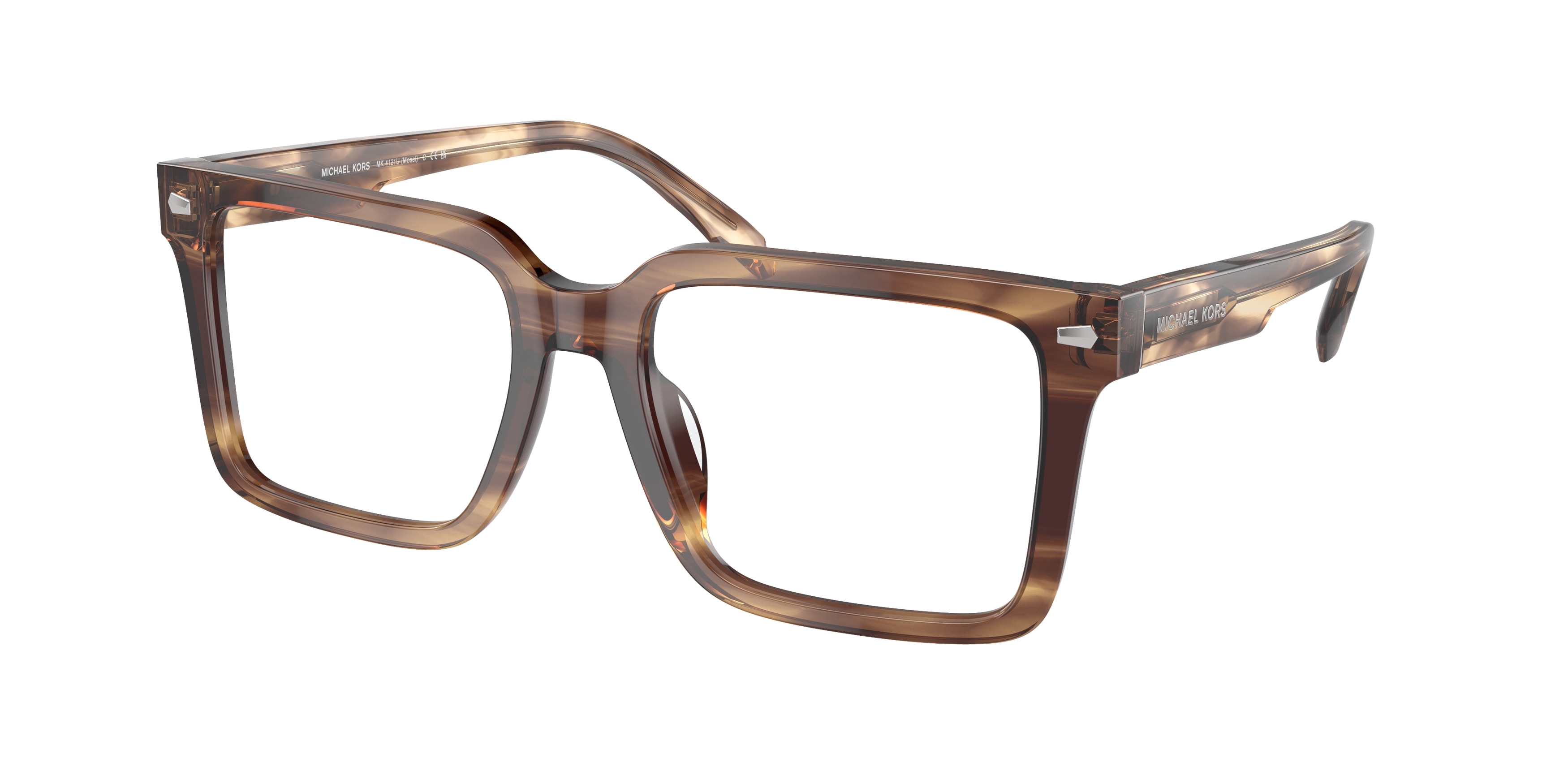 Michael kors glasses mens brown hot sale
