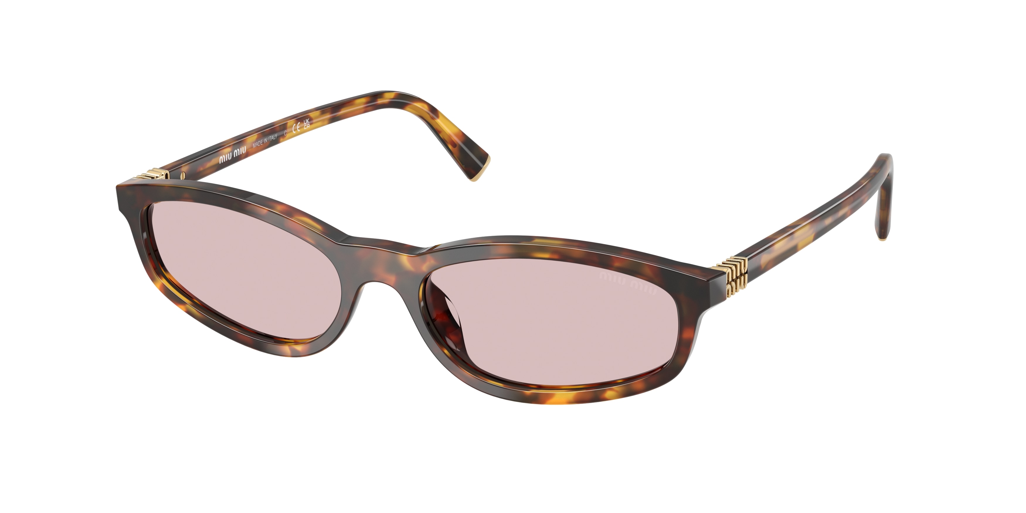 Buy Miu Miu Honey Havana Sunglasses Online - Sunglasses.ie display picture 1
