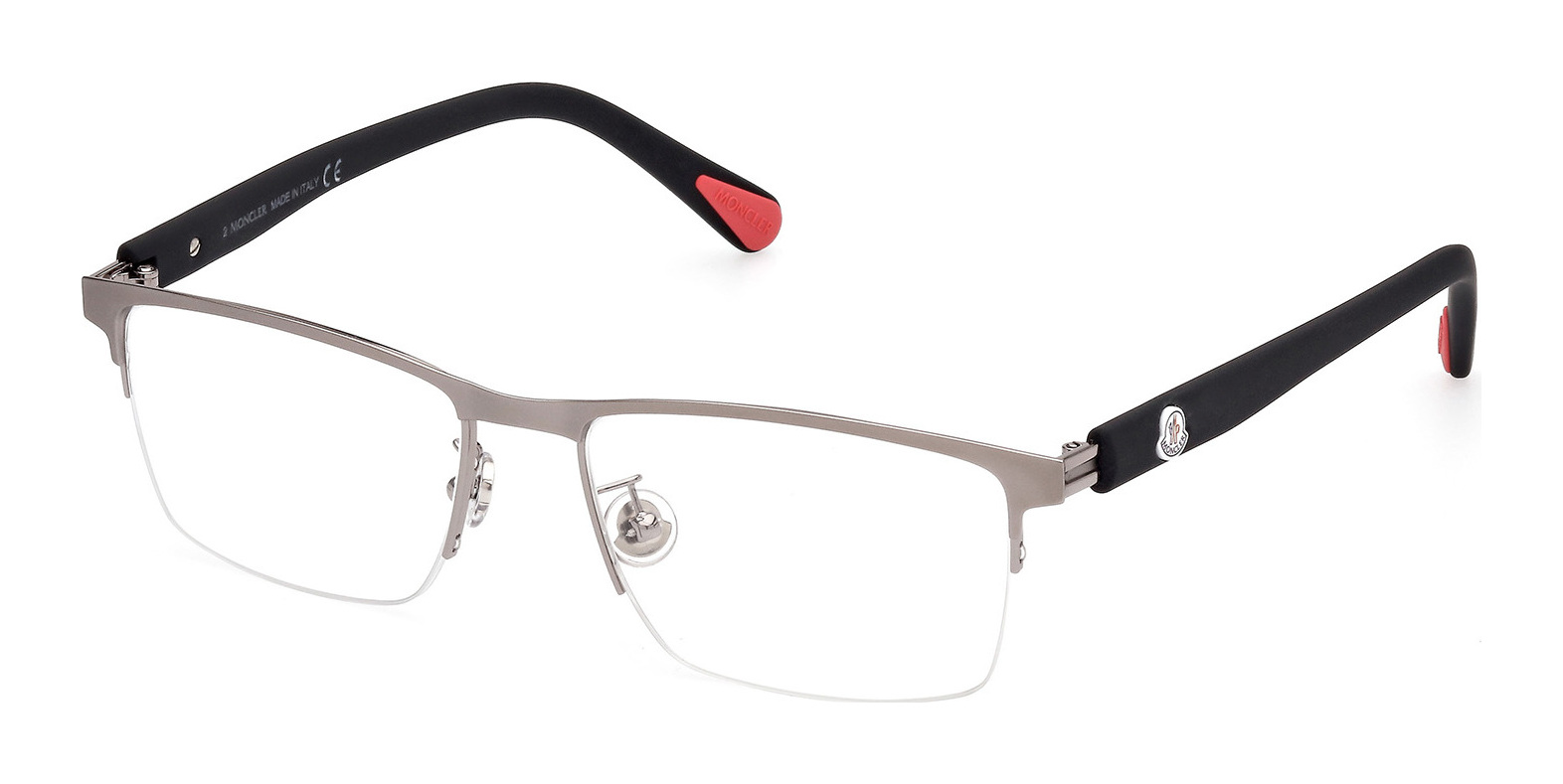 Buy Moncler Ml5164 h 015 Matte Light Ruthenium prescription Glasses