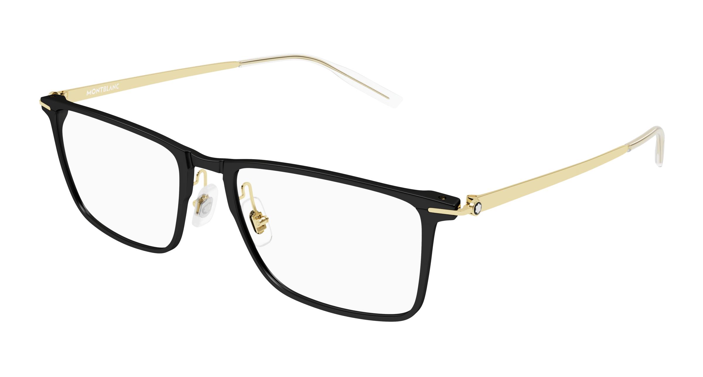 Buy Montblanc Mb0285oa 003 Black 003 prescription Glasses