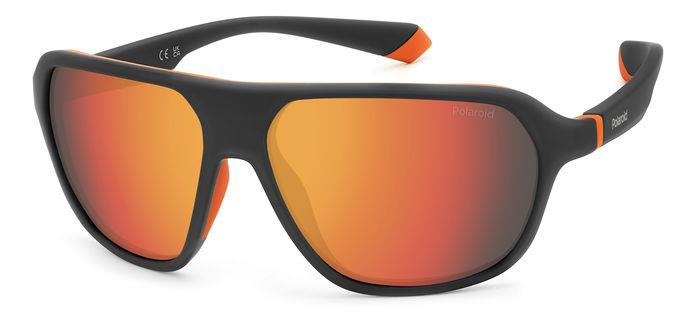 Polaroid sales orange sunglasses
