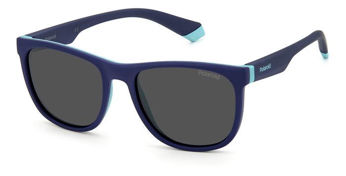Blue discount polaroid sunglasses