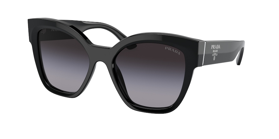 Buy Prada PR 17ZS 1ab09s Black prescription Sunglasses