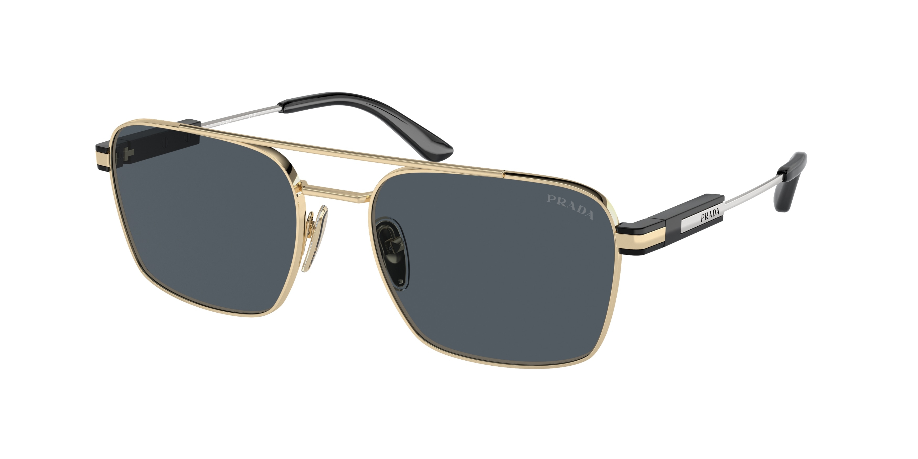 Prada mens gold sunglasses 2025