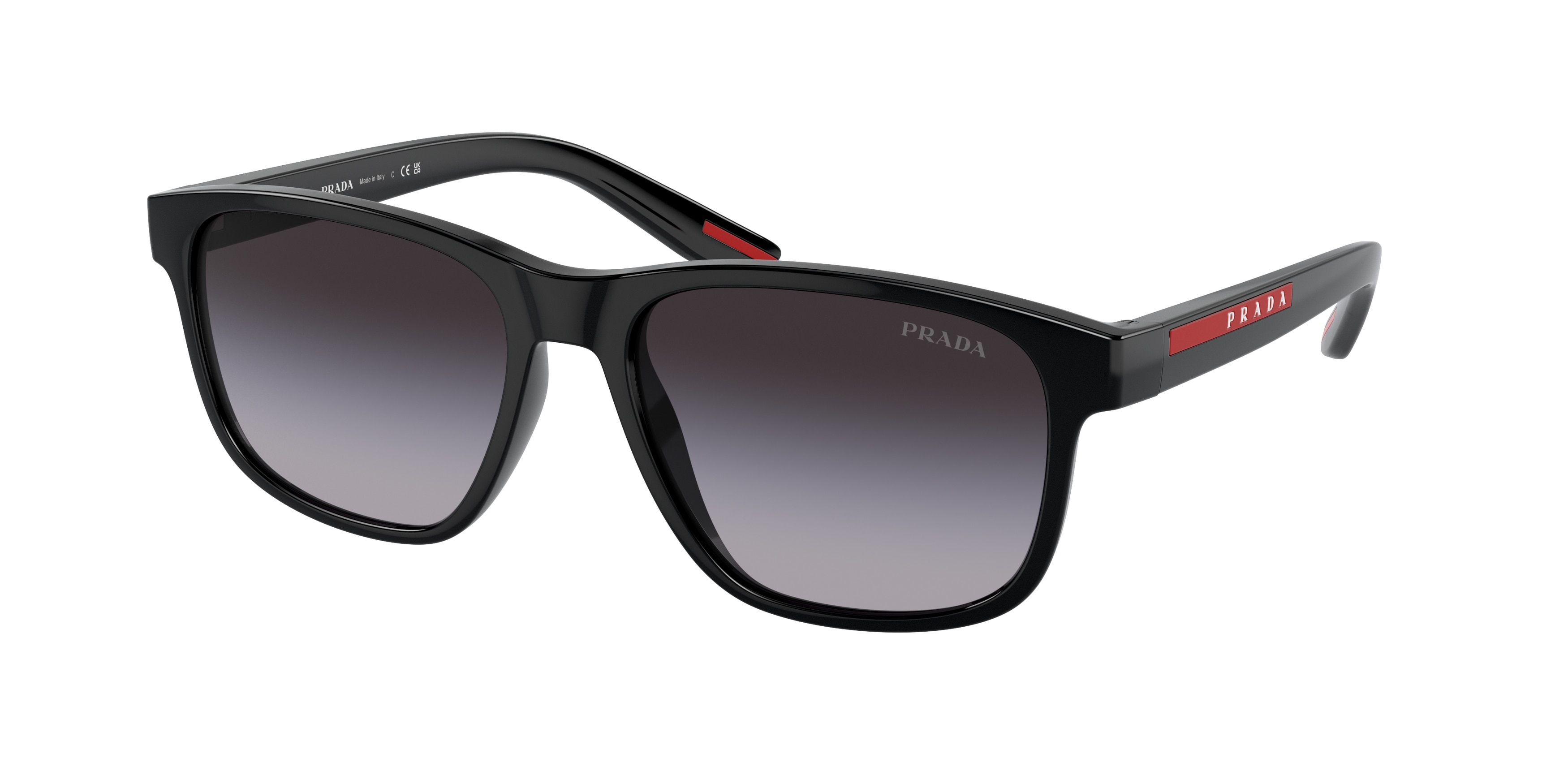 Mens prada sunglasses white frame sales