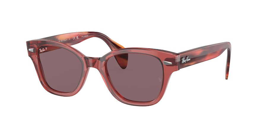 Buy Ray Ban RB0880S 6639af Transparent Pink Polarized prescription