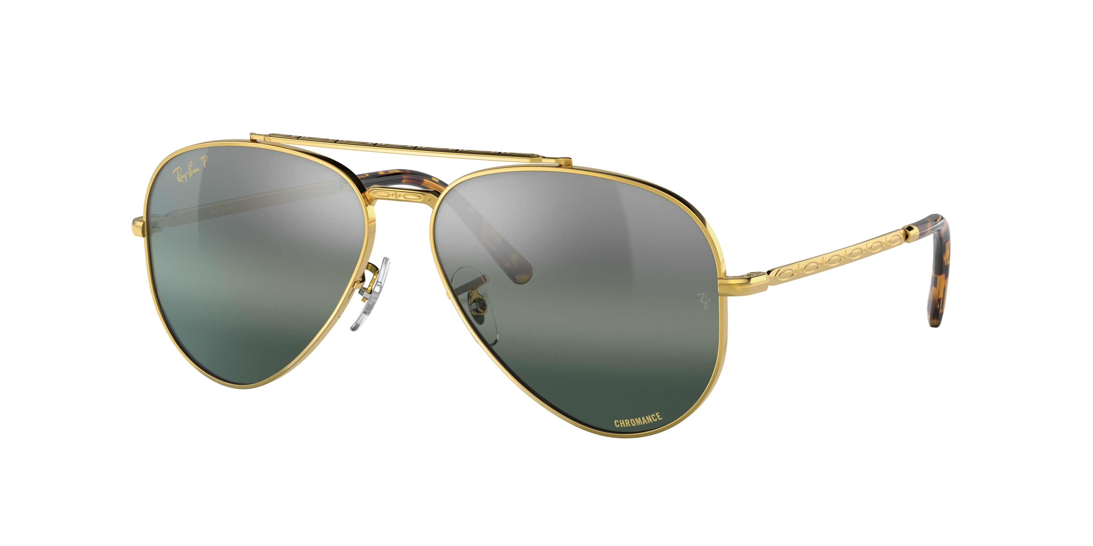 Gold polarized clearance aviator sunglasses