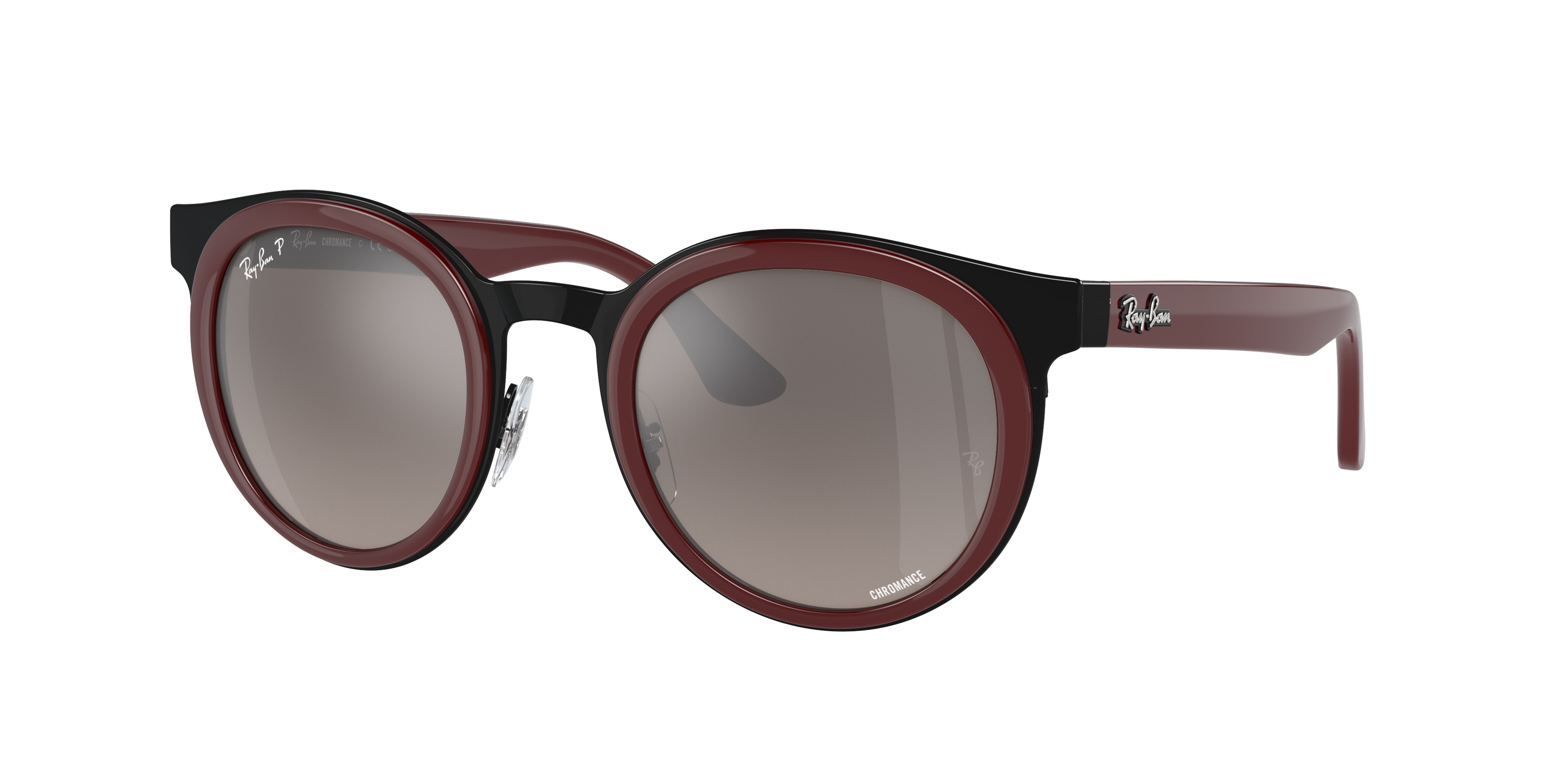 Ray ban hot sale red and black