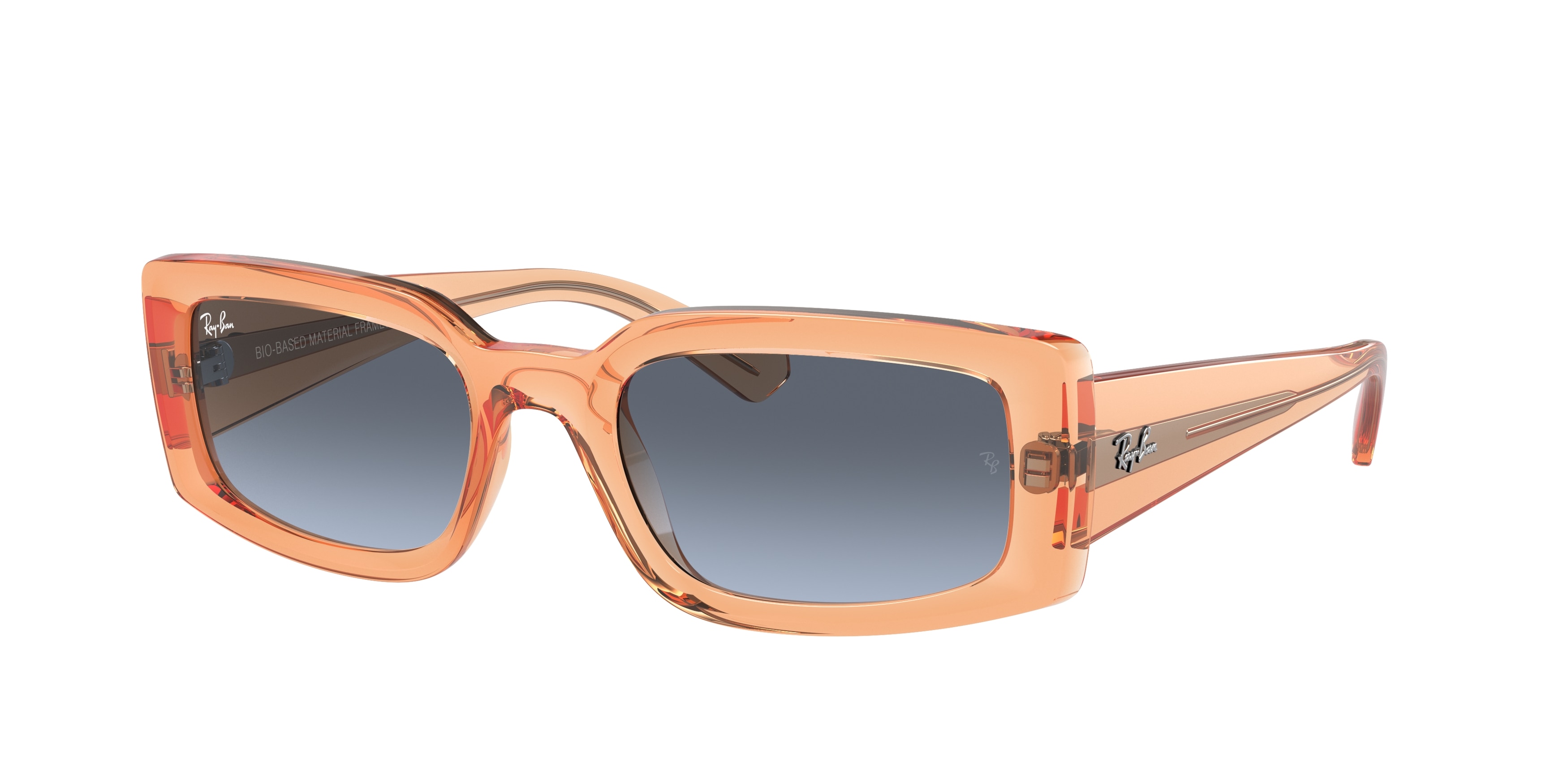 Orange frame 2025 ray bans