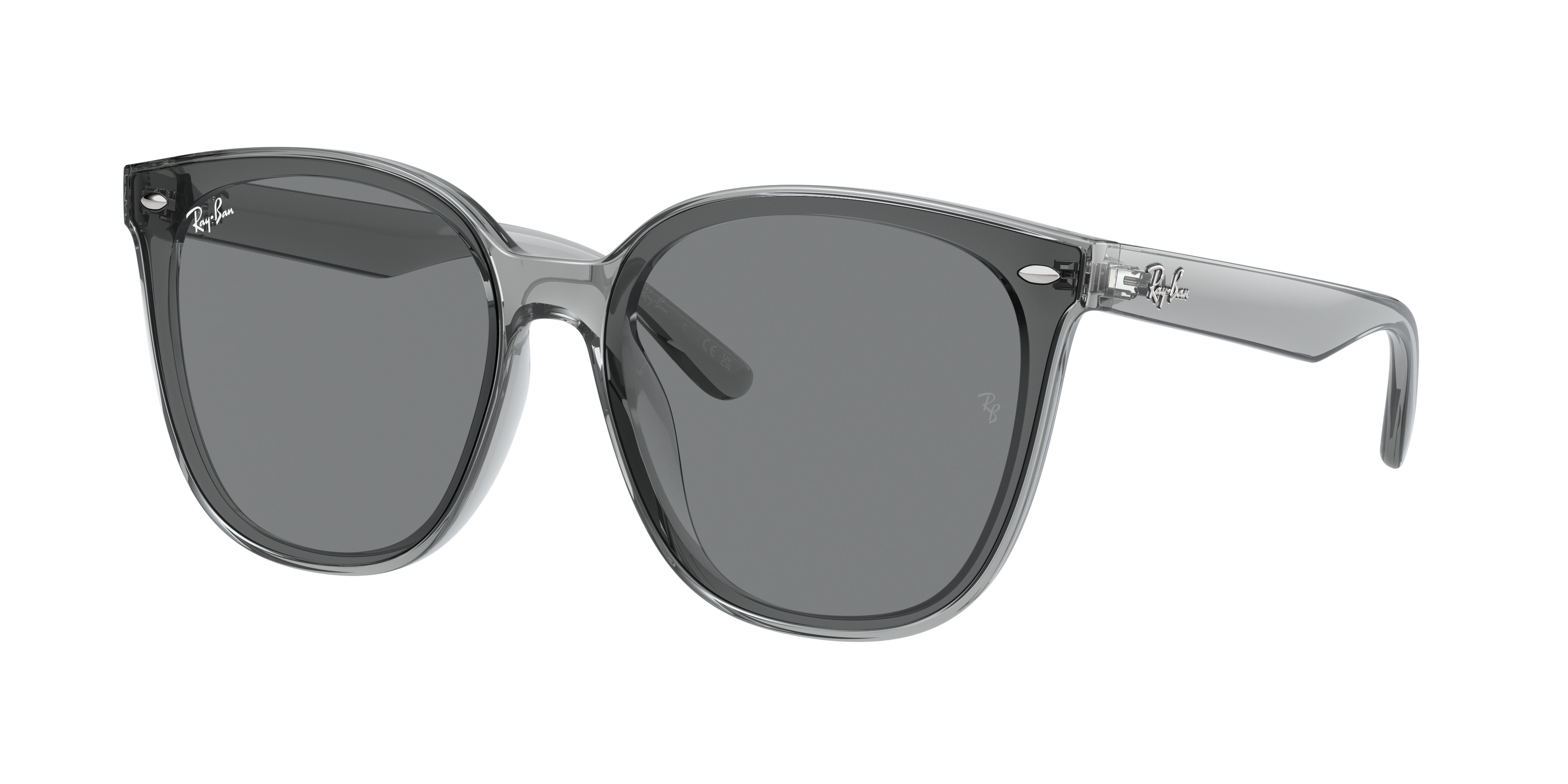 Grey frame ray bans best sale