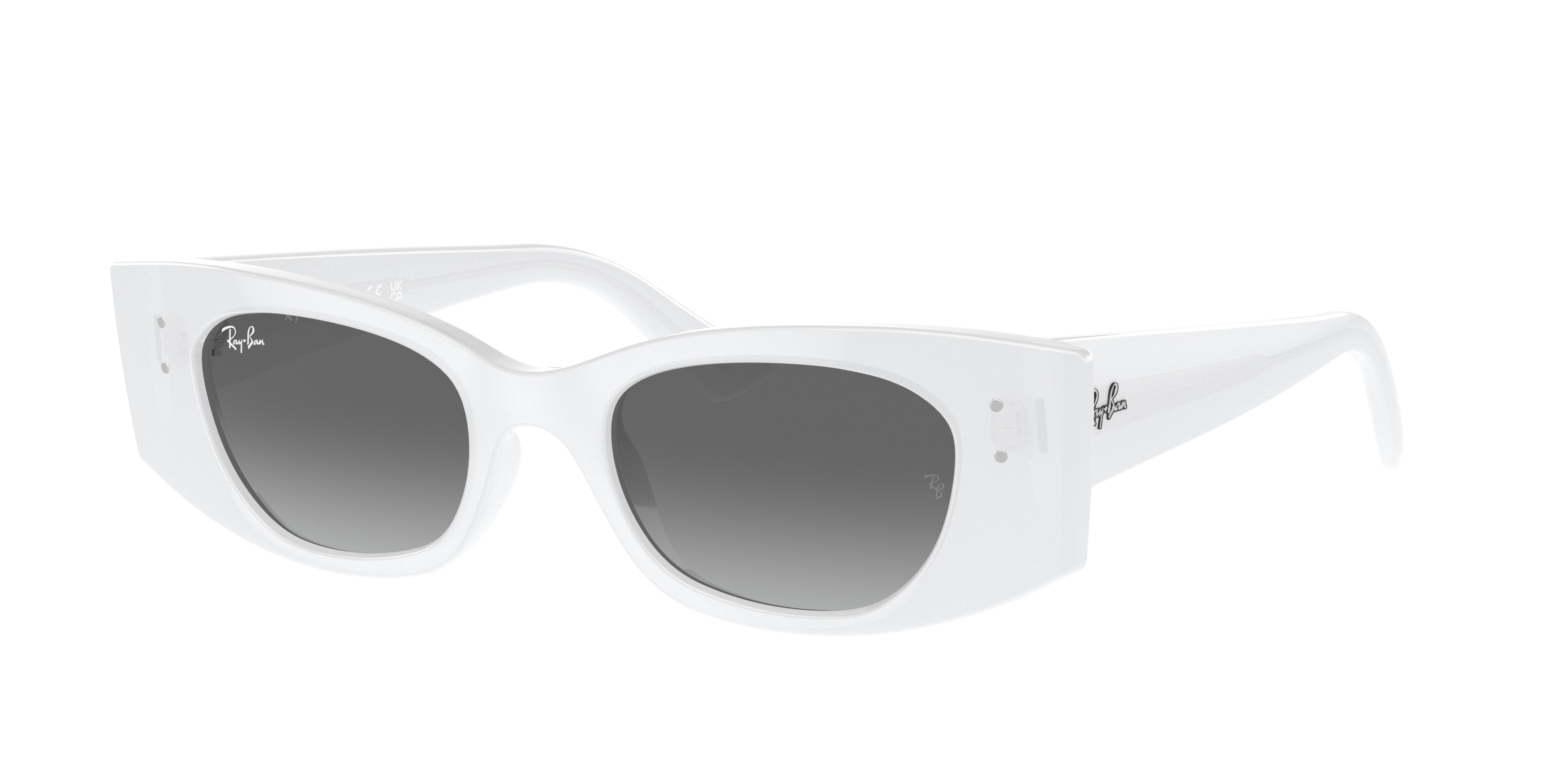 Ray ban sunglasses white frame discount