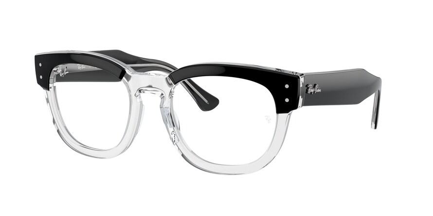 Buy Ray Ban RX0298V 2034 Black On Transparent prescription Glasses