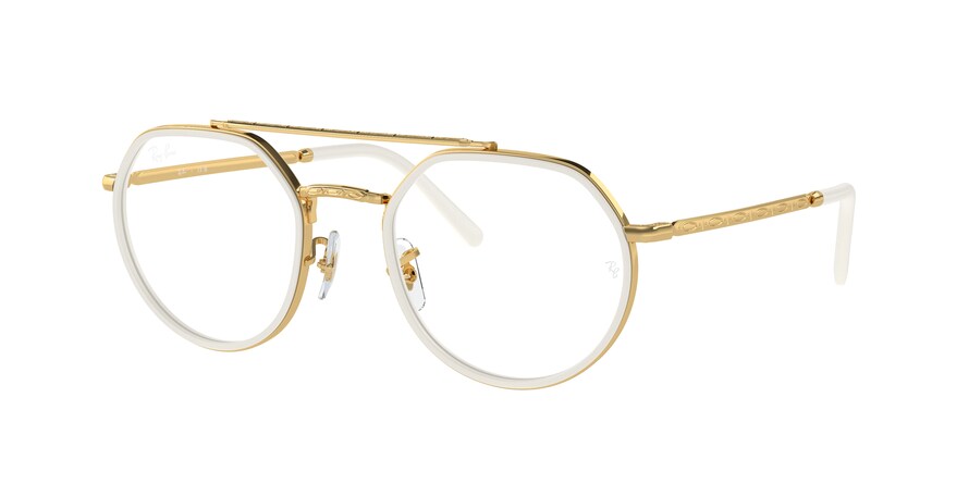 Gold ray ban prescription glasses sales