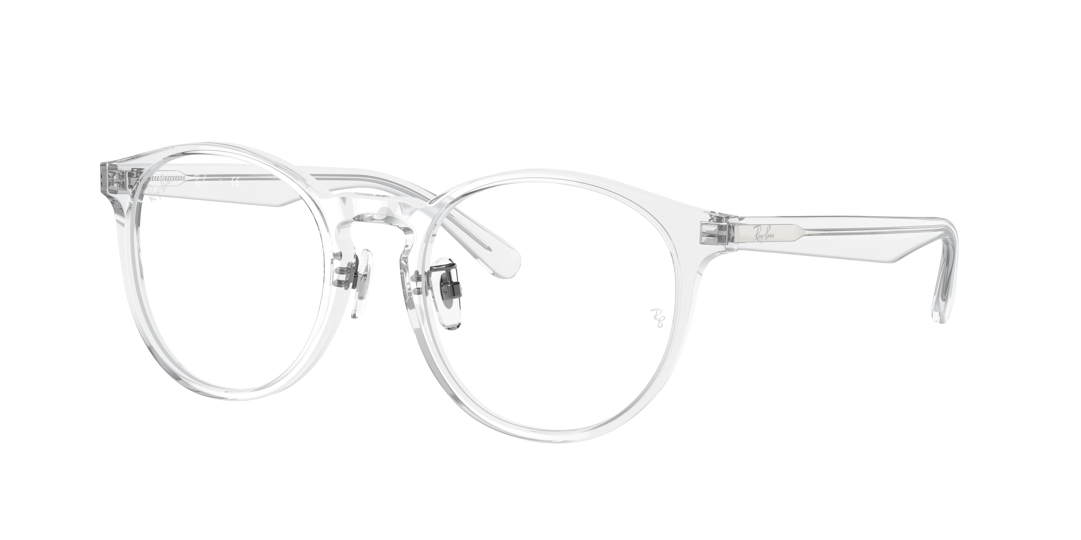 Ray ban round transparent glasses 2025