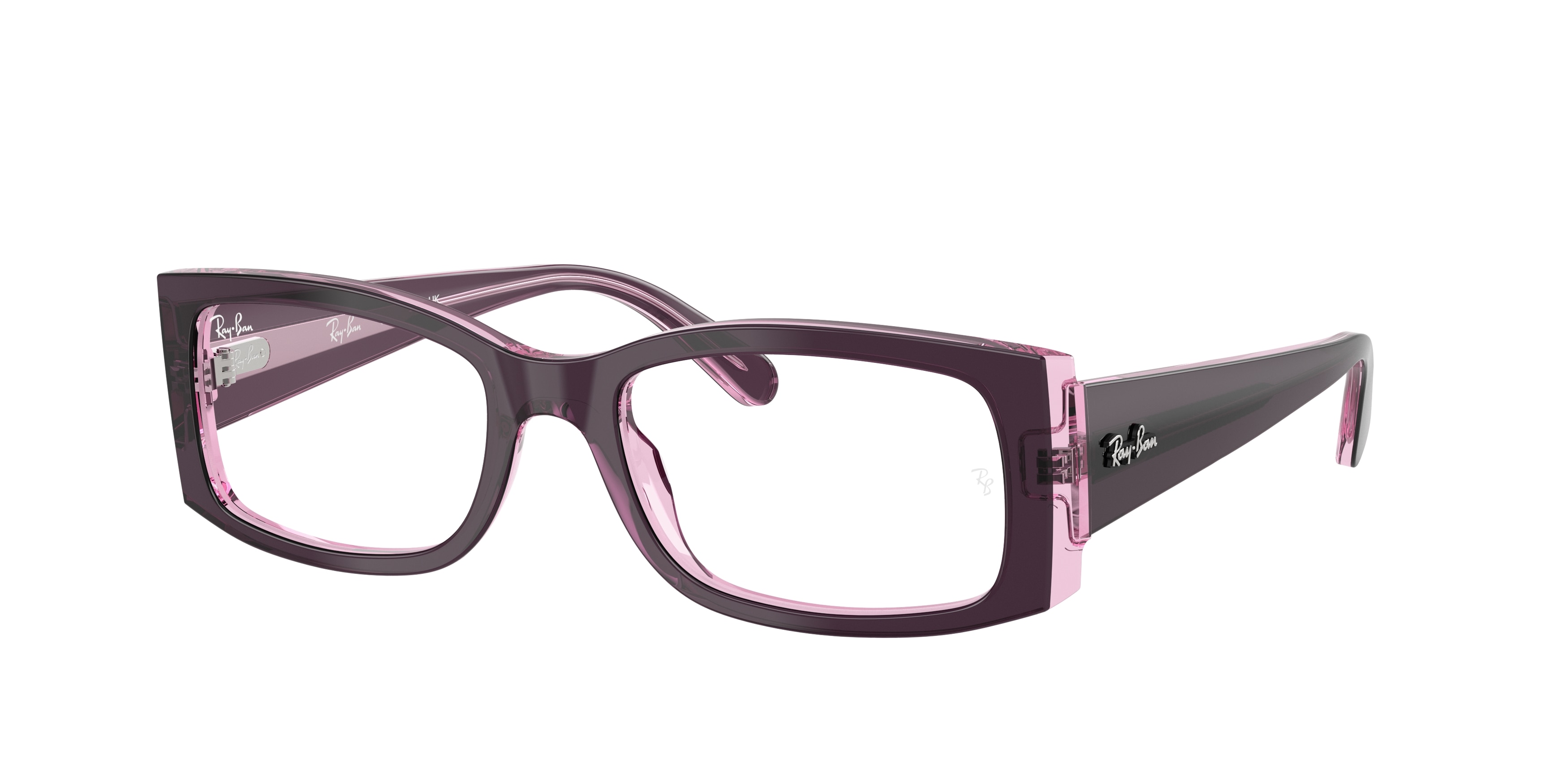 Pink and purple ray bans 2025
